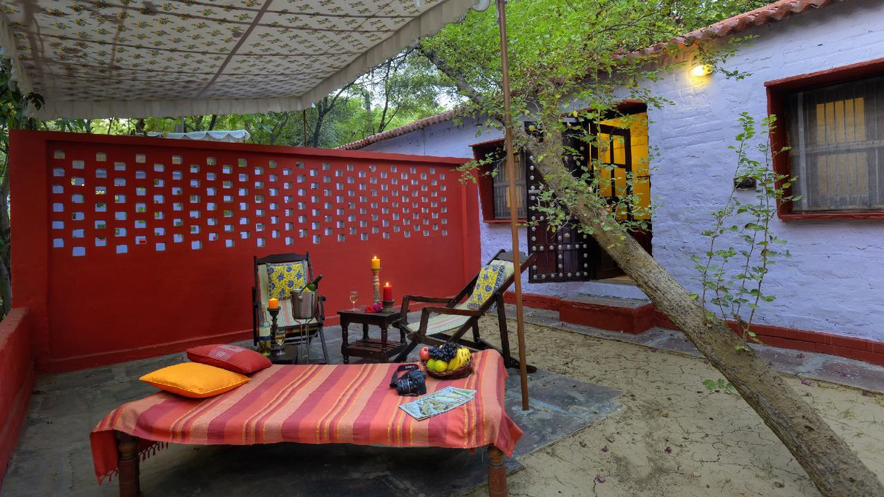 Mela Kothi - The Chambal Safari Lodge Bah Bagian luar foto