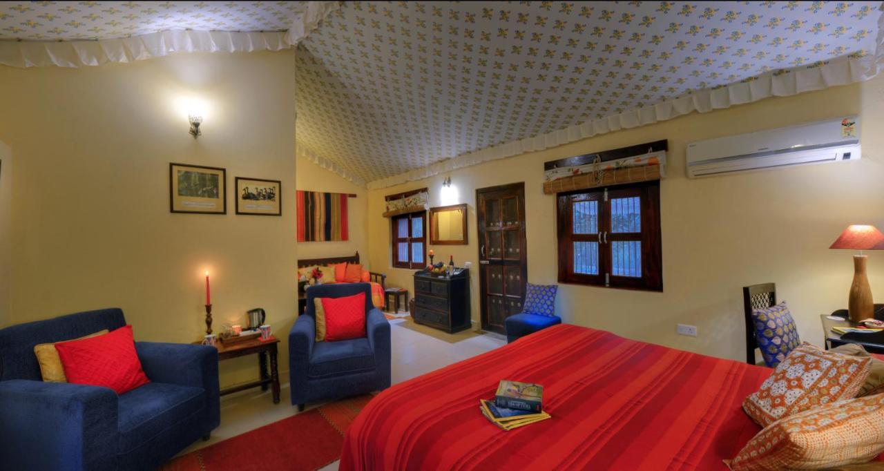 Mela Kothi - The Chambal Safari Lodge Bah Bagian luar foto